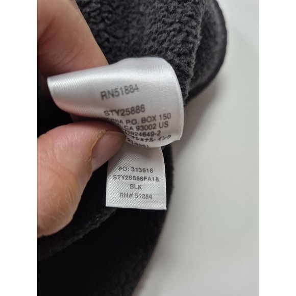 Patagonia Better Sweater Vest Women's Black Fleece Full Zip Xandr Logo Corp - Picture 7 of 12